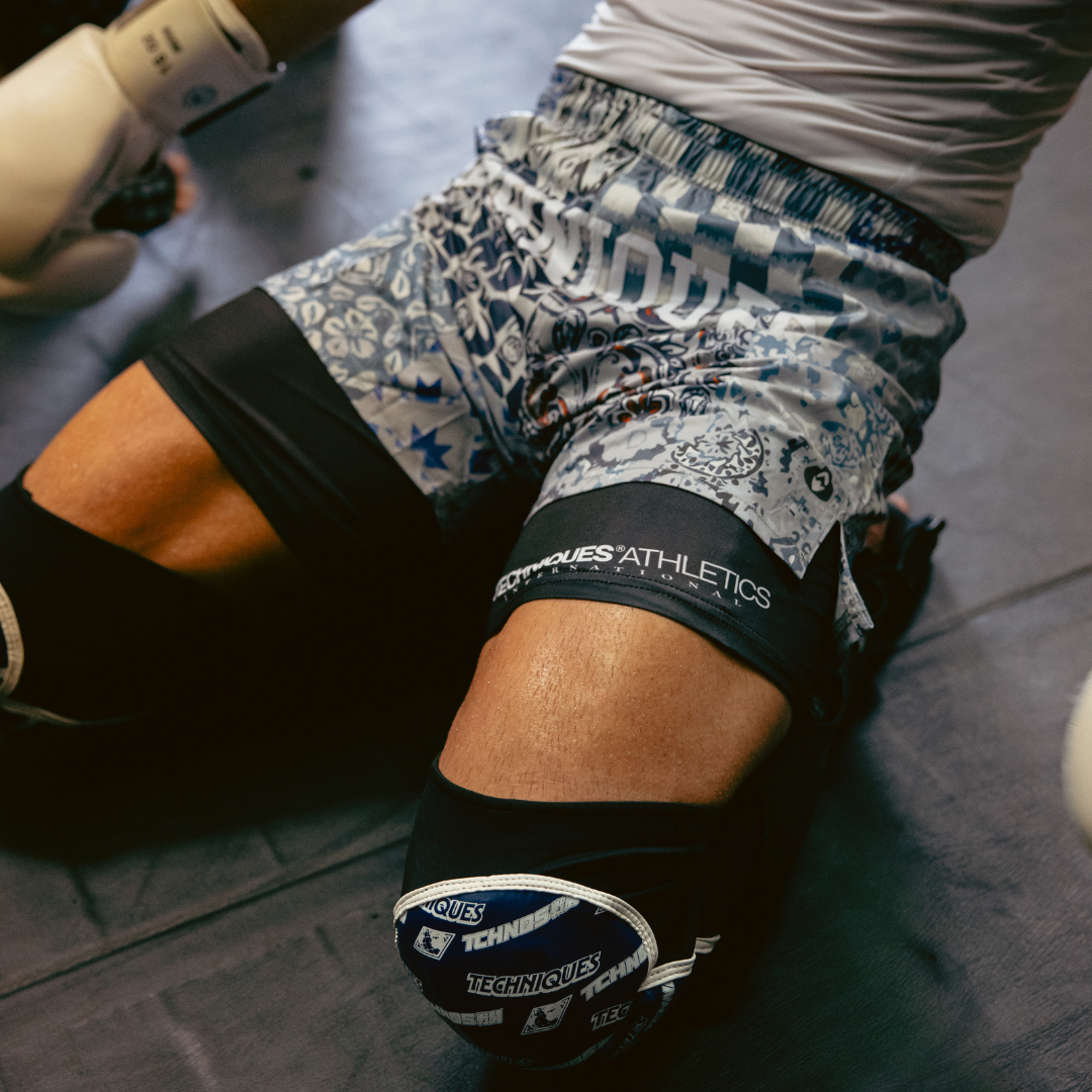 Combat Blue 2 in 1 MMA Shorts, view 11