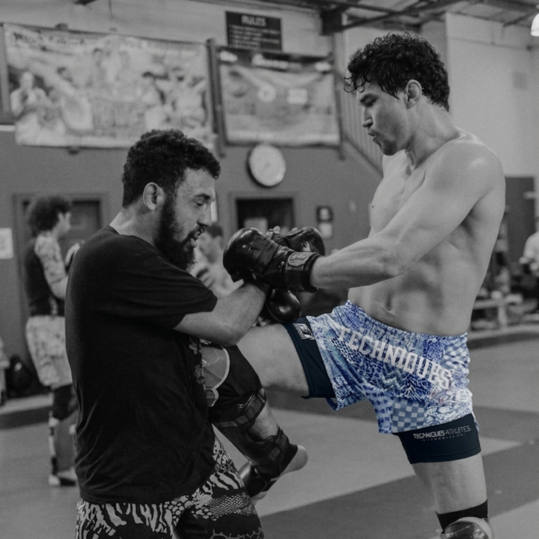 Combat Blue 2 in 1 MMA Shorts, view 5