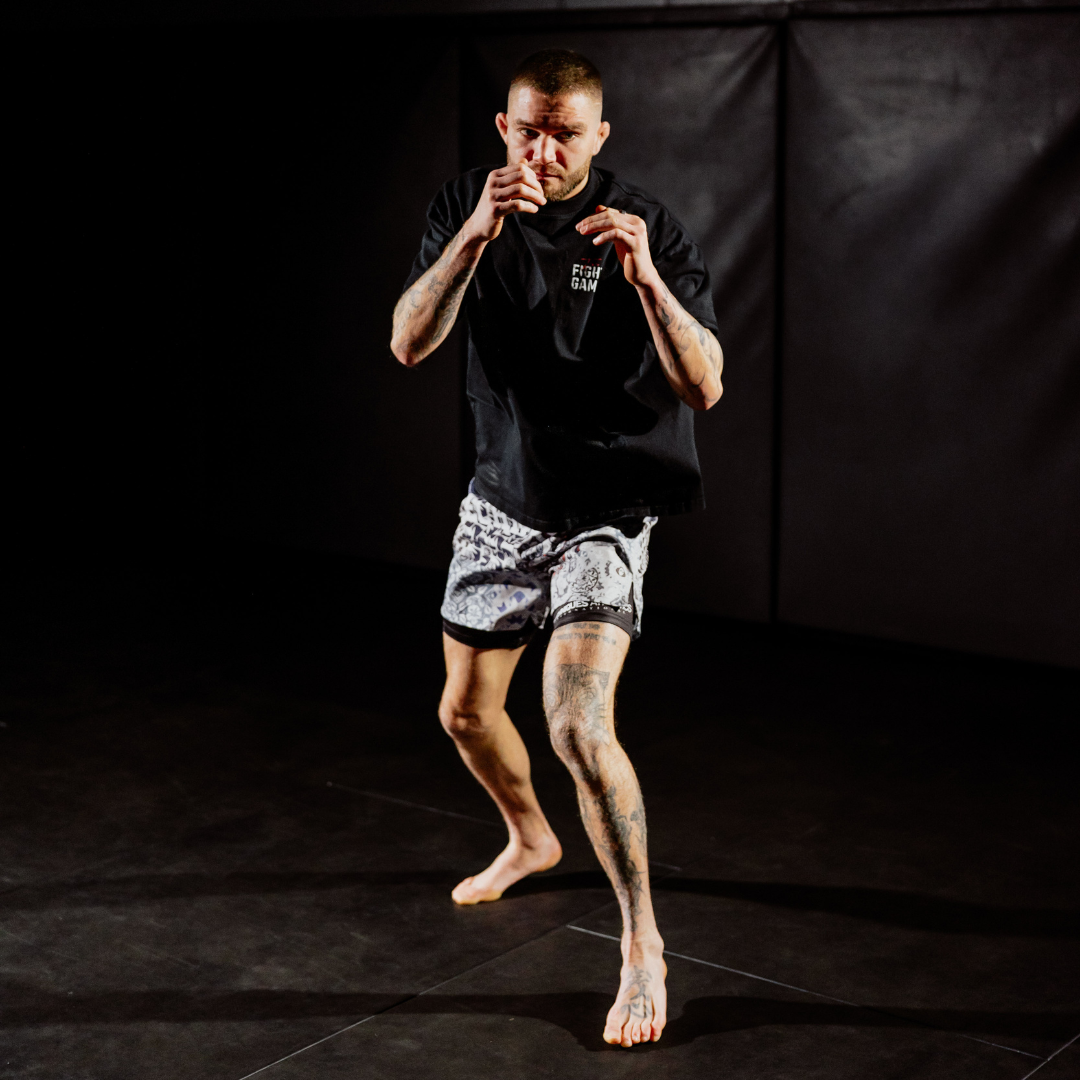 Combat Blue 2 in 1 MMA Shorts, view 6