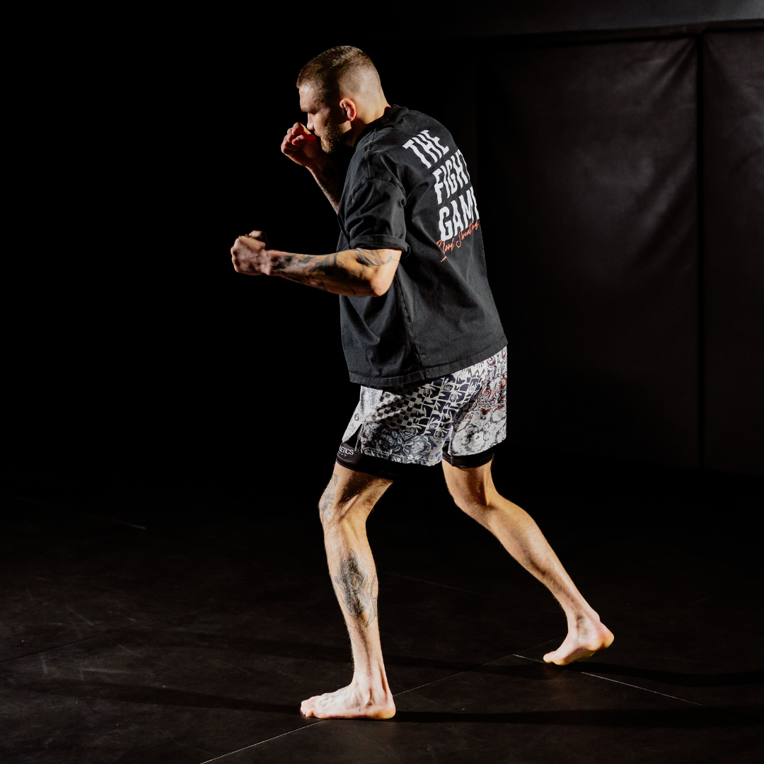 Combat Blue 2 in 1 MMA Shorts, view 10