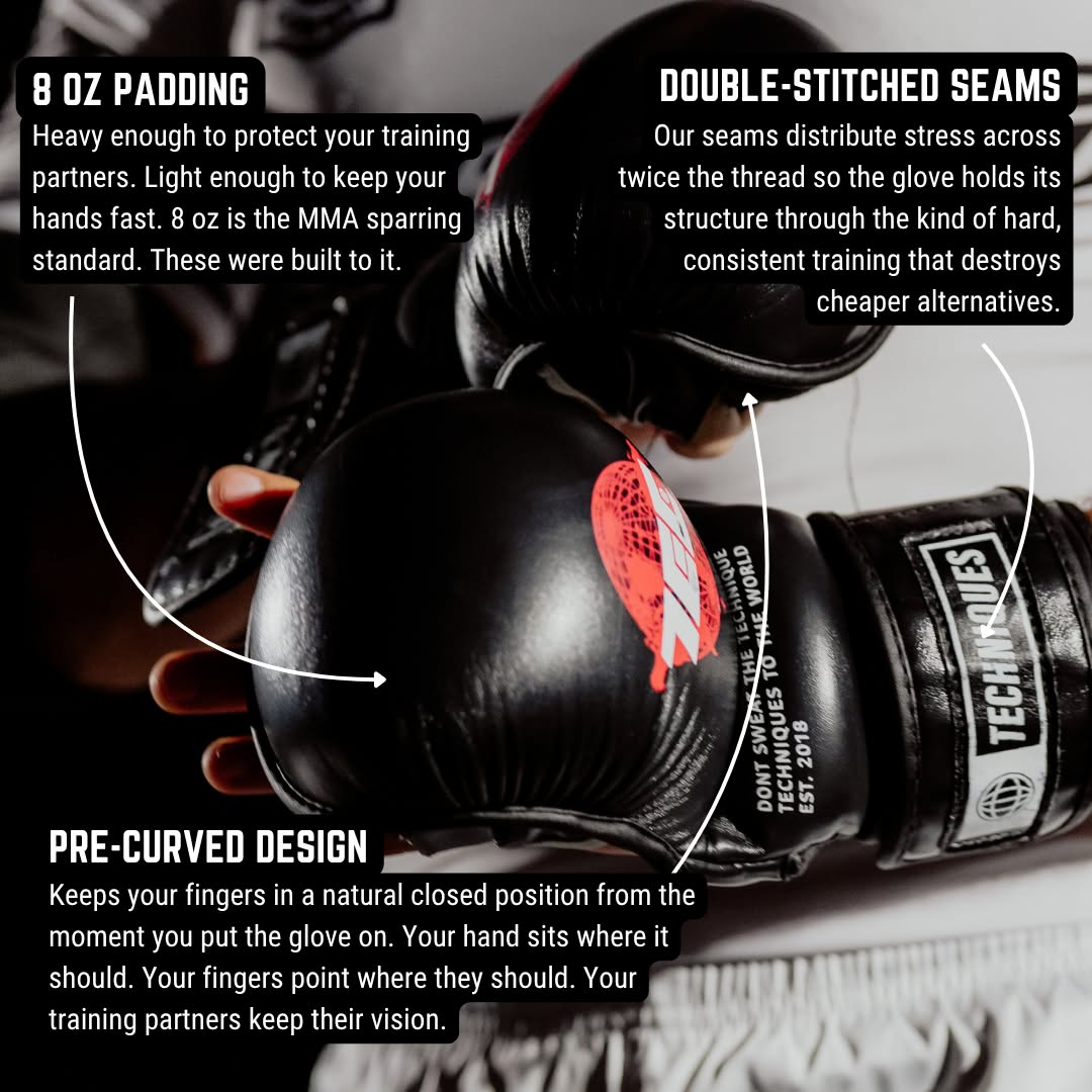 Worldwide 'Puffy' MMA Gloves, view 8