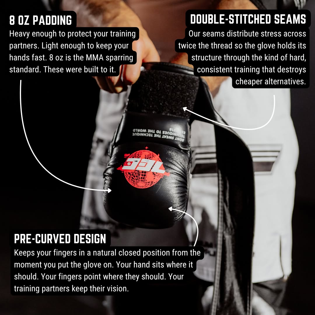 Worldwide 'Puffy' MMA Gloves, view 9