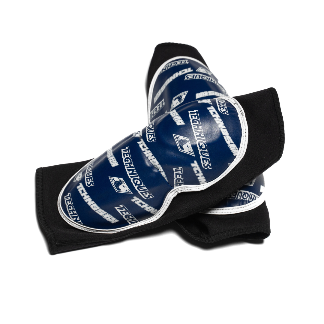 Combat Blue Elbow Guards, view 5