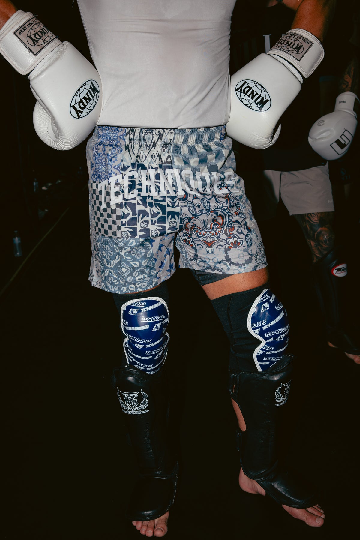 Combat Blue 2 in 1 MMA Shorts, view 12
