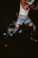Combat Blue Knee Guards