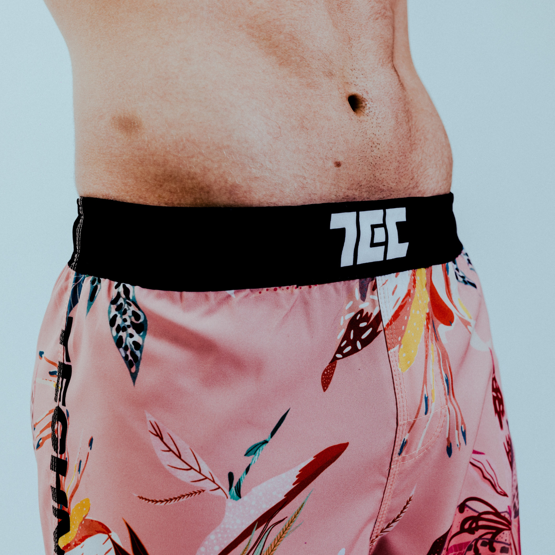 Floral MMA Shorts