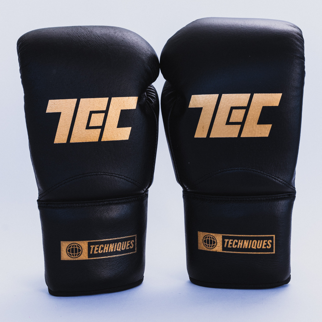 Professional TEC Lace-Up Boxing Gloves