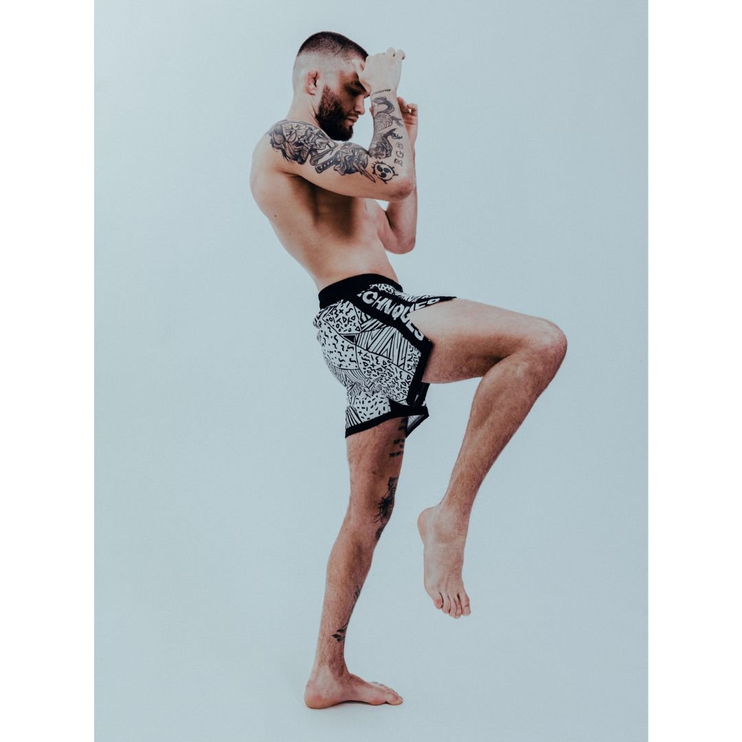 Cookies n’ Cream MMA Shorts - Techniques