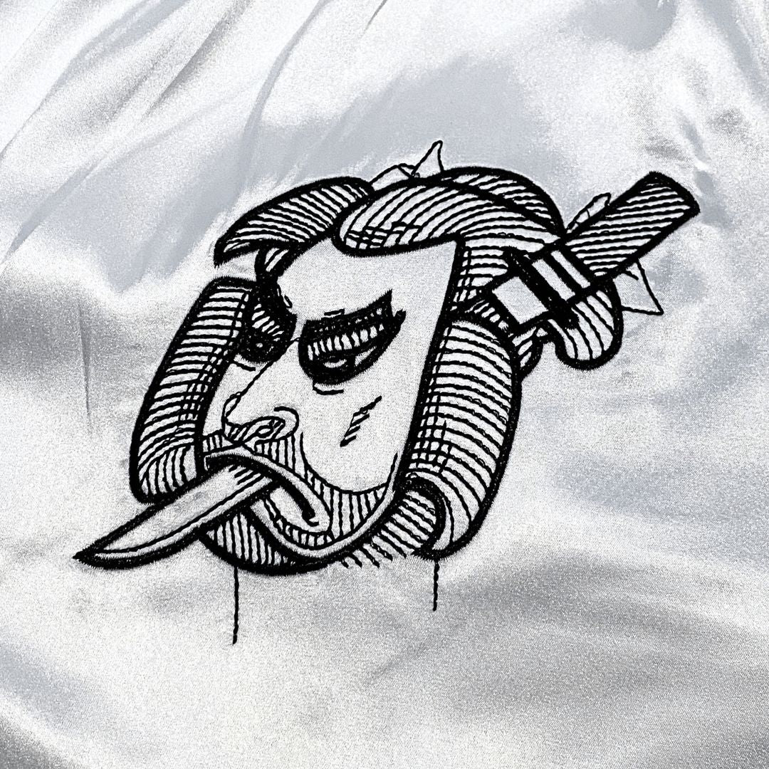 Faces of Death Retro Muay Thai Shorts - Techniques