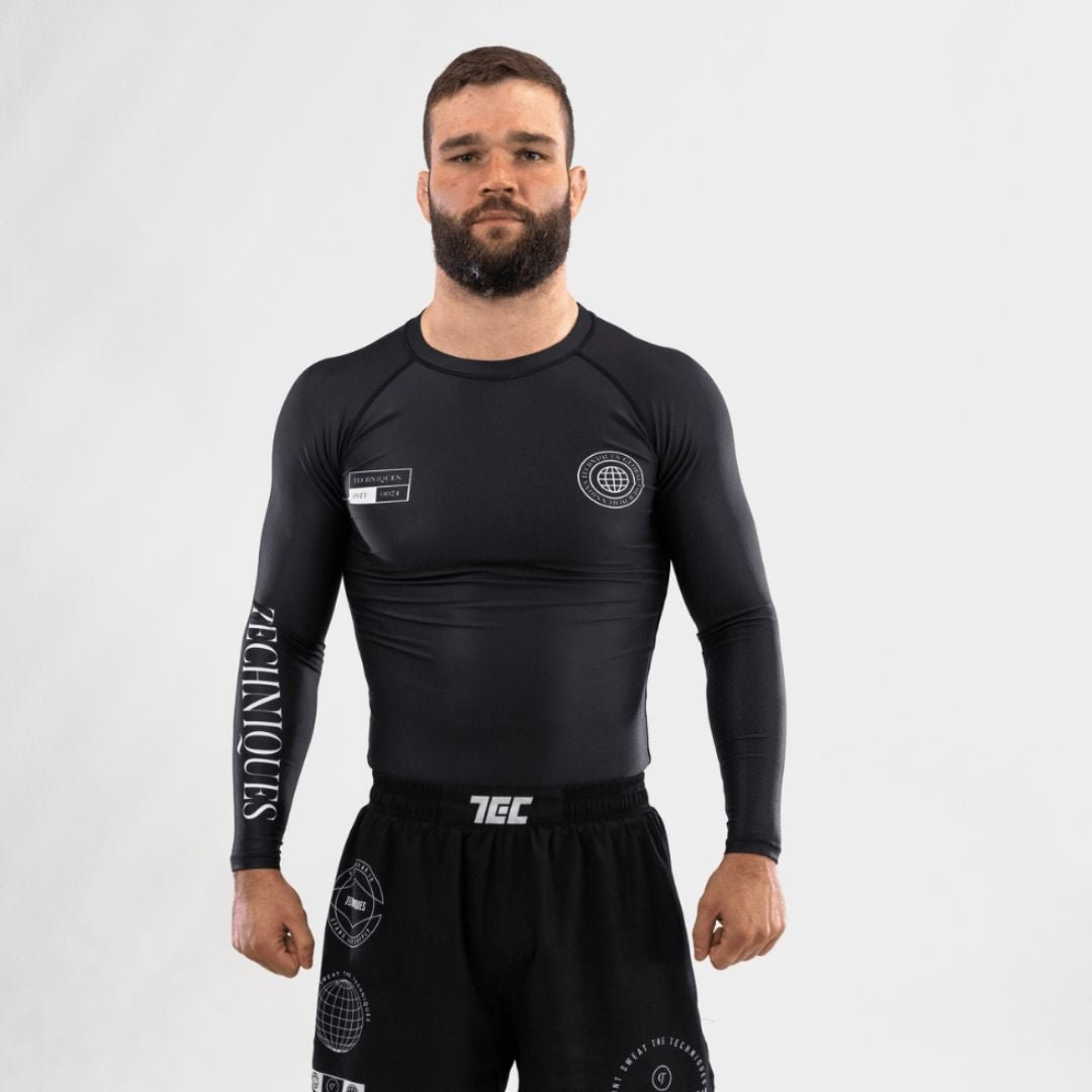 Global Dimensions Rash Guard - Techniques