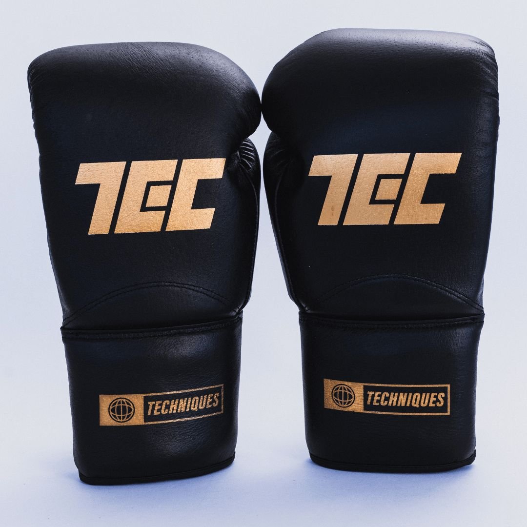 Professional TEC Lace - Up Boxing Gloves - Techniques