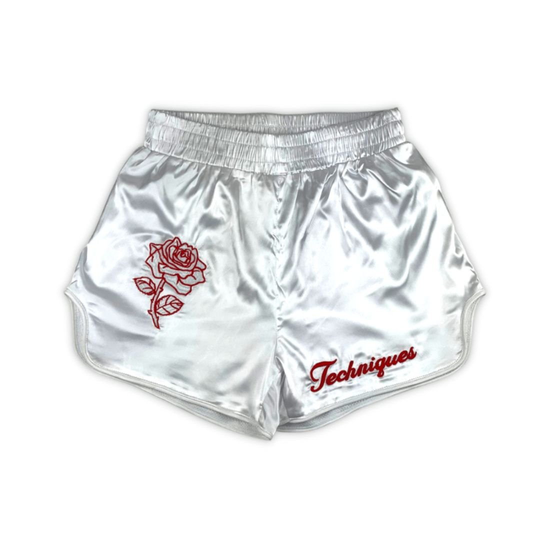 Rosé Retro Muay Thai Shorts