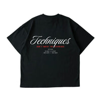 Typeface Oversized T-Shirt - Techniques